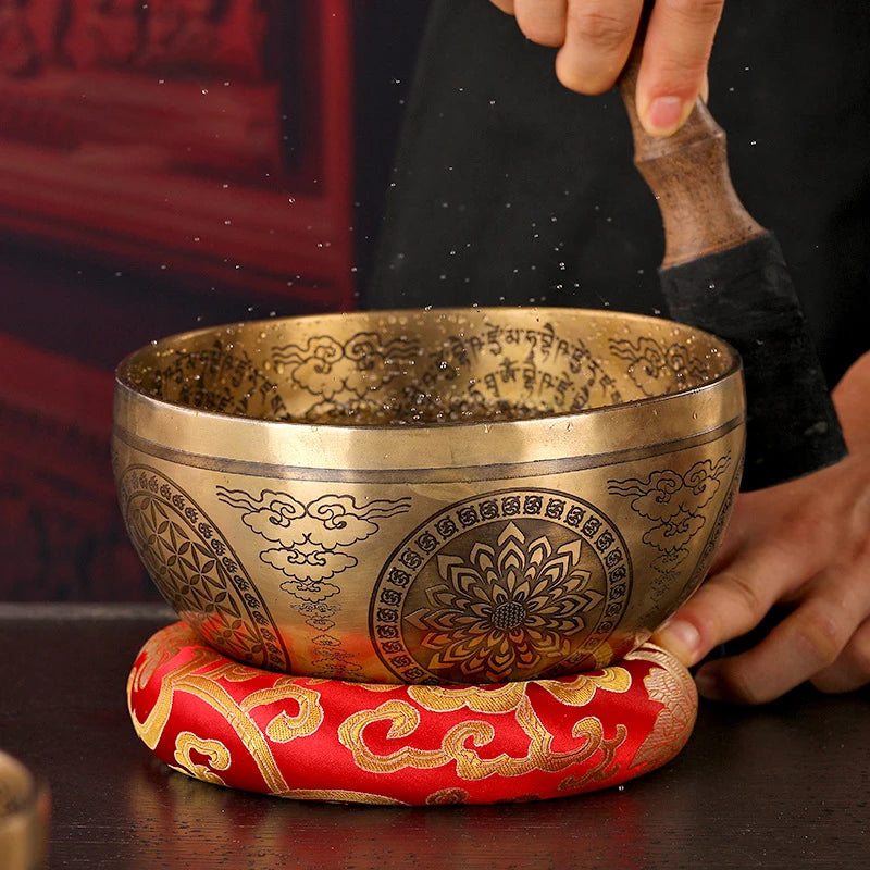 🌀 The Harmonic Vessel - Handmade Tibetan Sound Bowl for Meditation & Mindfulness