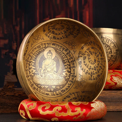 🌀 The Harmonic Vessel - Handmade Tibetan Sound Bowl for Meditation & Mindfulness