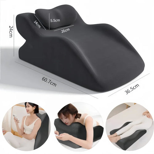 Ergo Face-Down Pillow – Ultimate Support for Reading & Relaxation