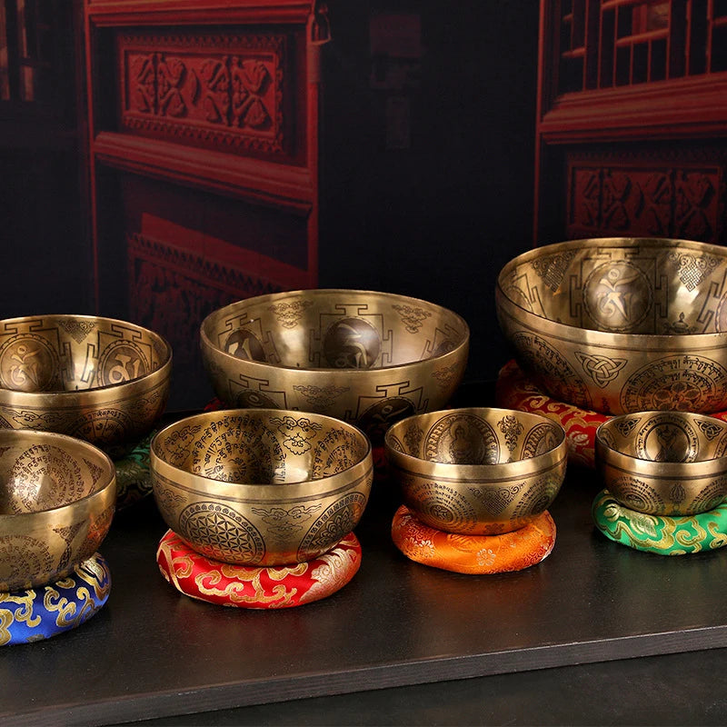 🌀 The Harmonic Vessel - Handmade Tibetan Sound Bowl for Meditation & Mindfulness