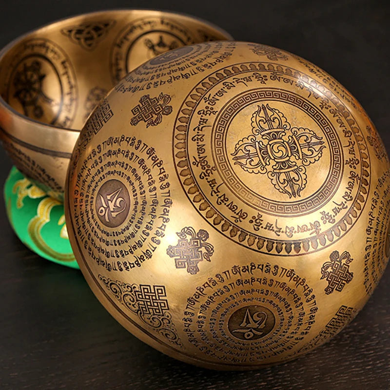 🌀 The Harmonic Vessel - Handmade Tibetan Sound Bowl for Meditation & Mindfulness
